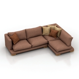 Sofa corner 3d model