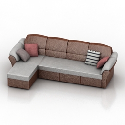 Sofa rome 3d model