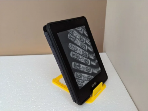 Phone/Tablet Stand - Flat fold - Print in place - Thicker Devices
