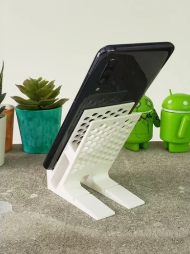 50 Degree Phone Holder with Wireless Charger Mount