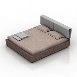 Bed vivien DLS 3d model