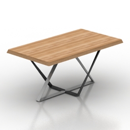 Table Bontempi Millenium 3d model