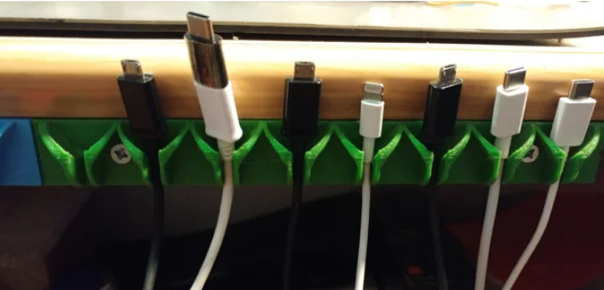 Charging cable holders