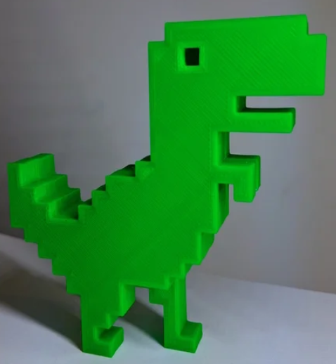 Chrome Dino Offline Game Figure : r/3Dprinting