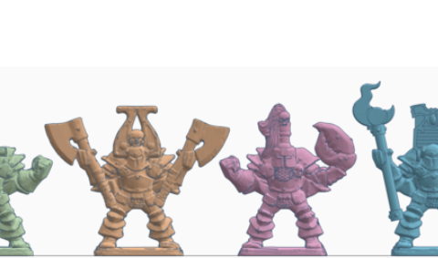 Heroquest Marked Chaos Warriors