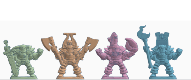 Heroquest Marked Chaos Warriors