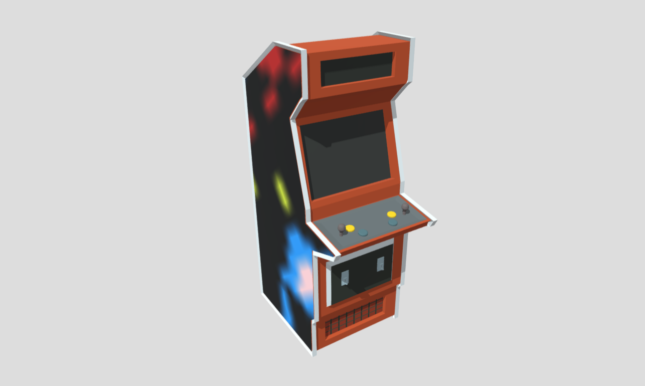 Arcade Machine Asset