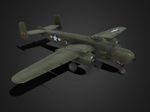 B-25H Mitchell Bomber