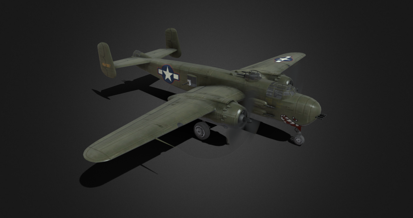B-25H Mitchell Bomber