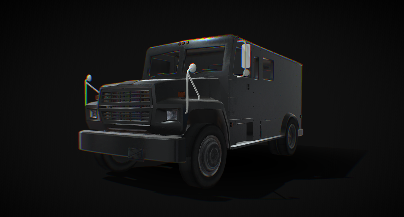 Ford F700 Armored Truck
