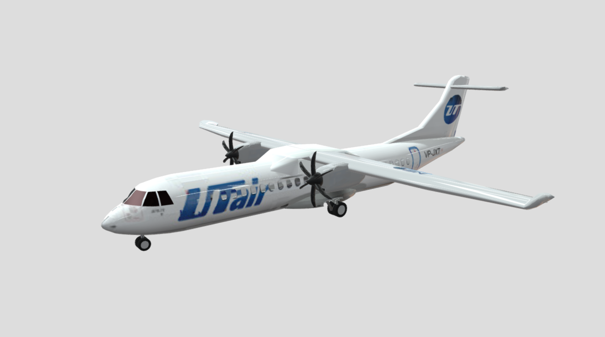 GeoFS Official ATR-72 UTair Livery