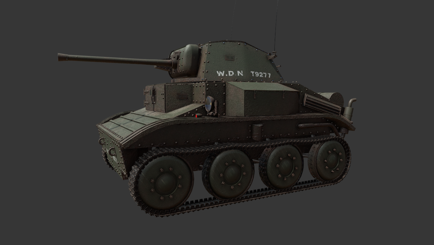 MK VII Tetrach Tank