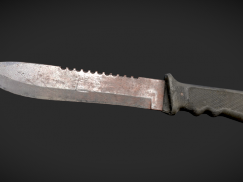 Old Survival Knife