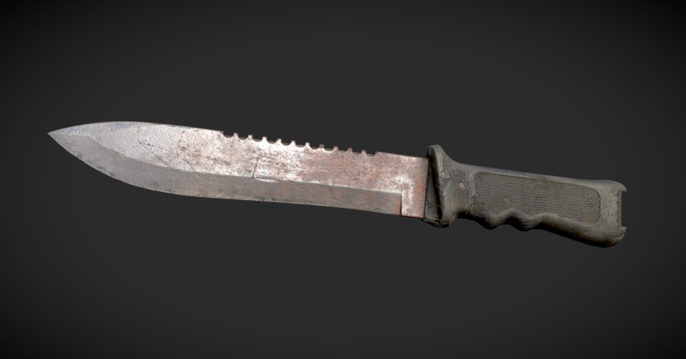Old Survival Knife