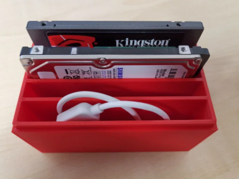 Storage Box for SSD+HDD