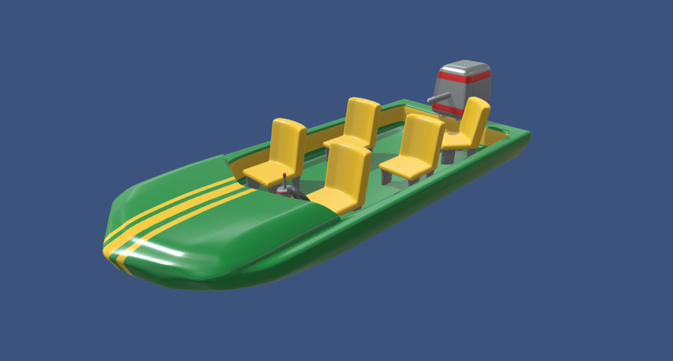 Stylized Speedboat