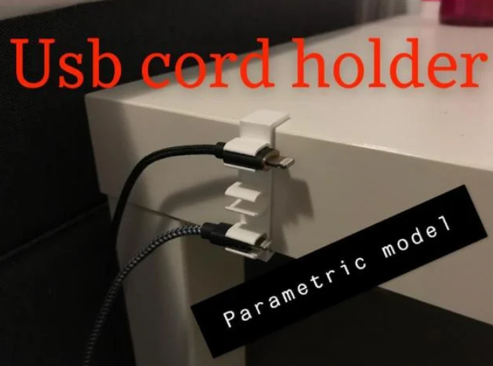 USB Cable Holder