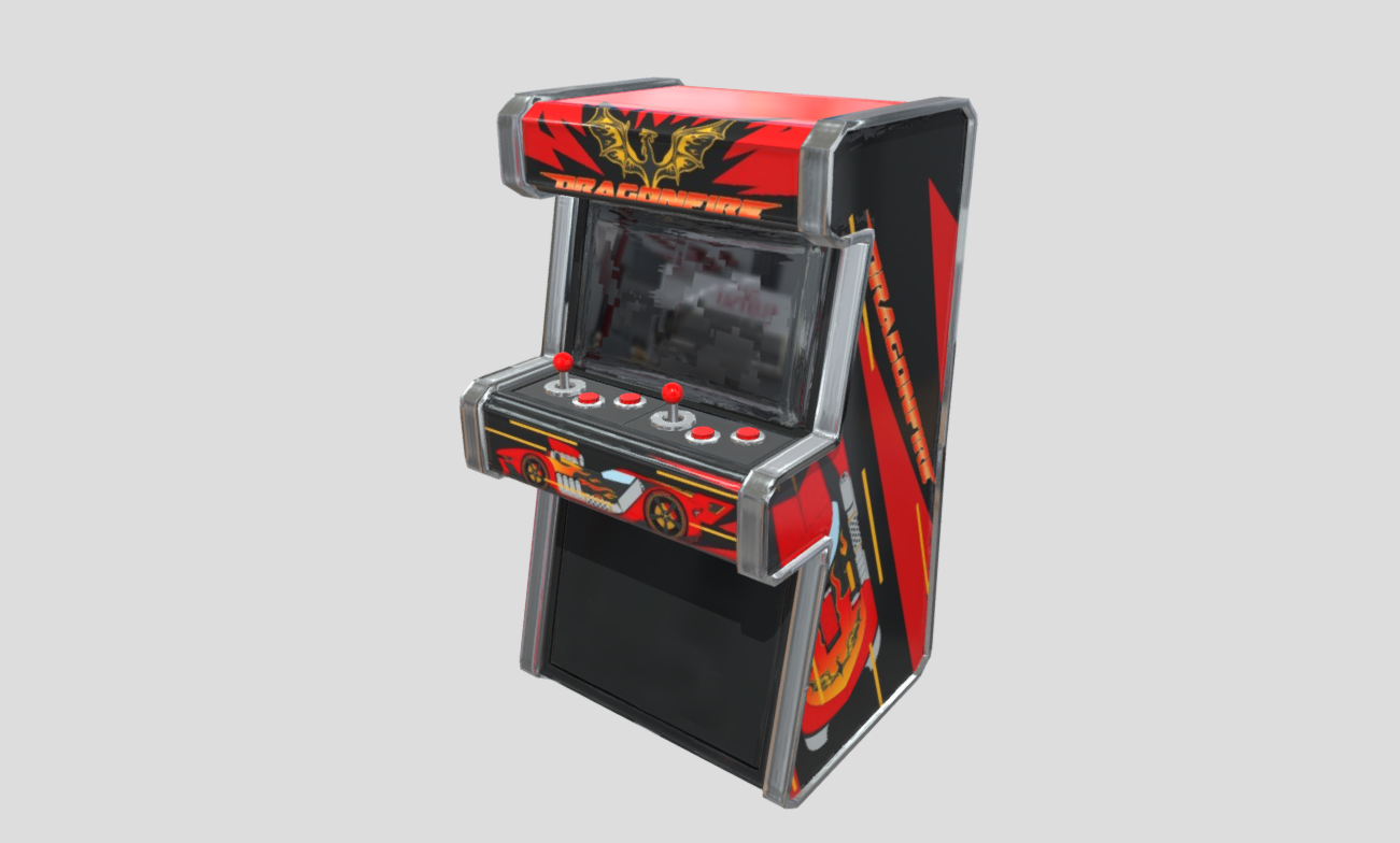 Game Assets: Arcade Machine
