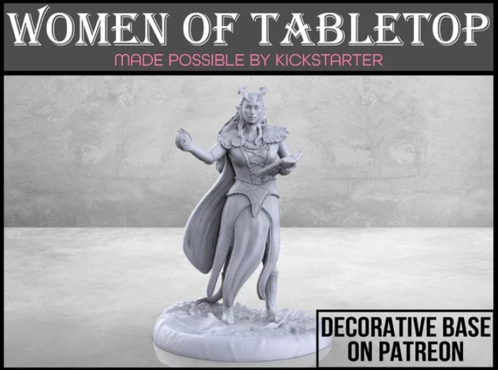 Demonic Warlock - Tabletop Miniature