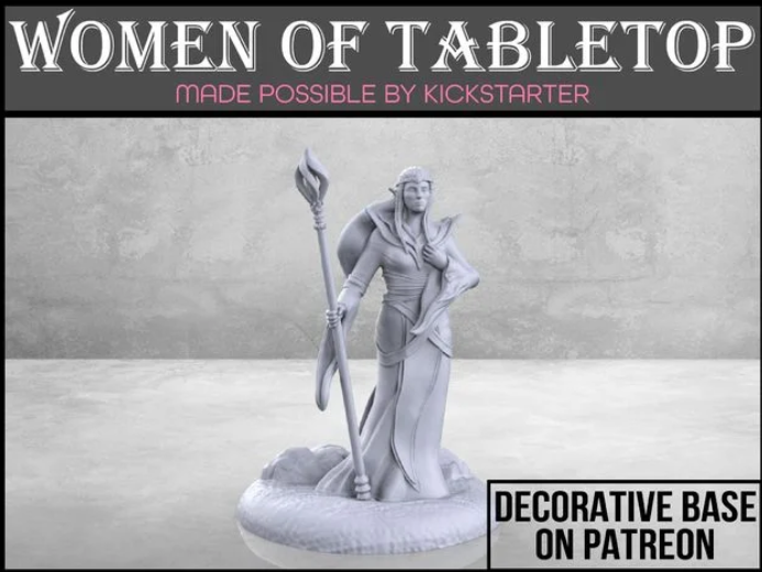Elven Sorceress - Tabletop Miniature