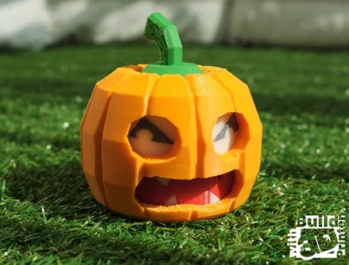 Face Changing Halloween Pumpkin