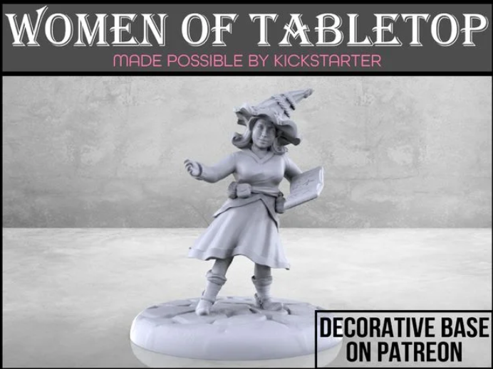 Gnome Wizard - Tabletop Miniature