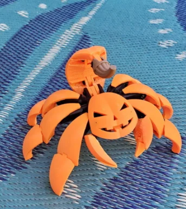 Halloween Scorpion Pumpkin