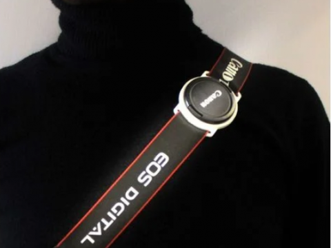 Lens cap holder for 58mm diameter lens