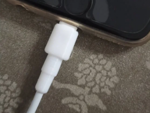 Lightning cable saver