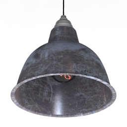 Luster Loft Ceiling Pendant Light Large 3d model