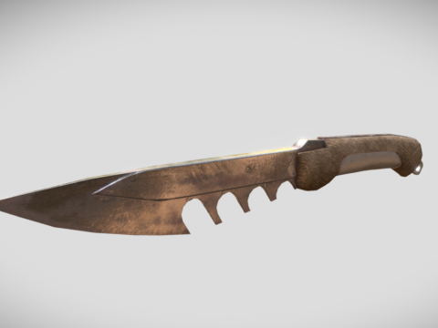 Rusted Knife Asset