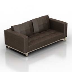 Sofa Cassius Deluxe EL 3d model