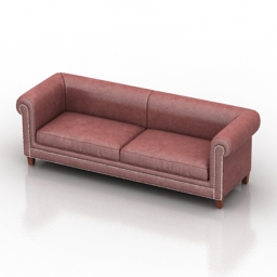 Sofa LONDON Manuel Larraga 3d model