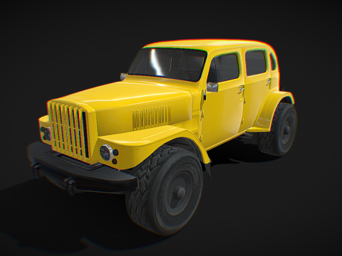 Volvo TP21 - Low poly model