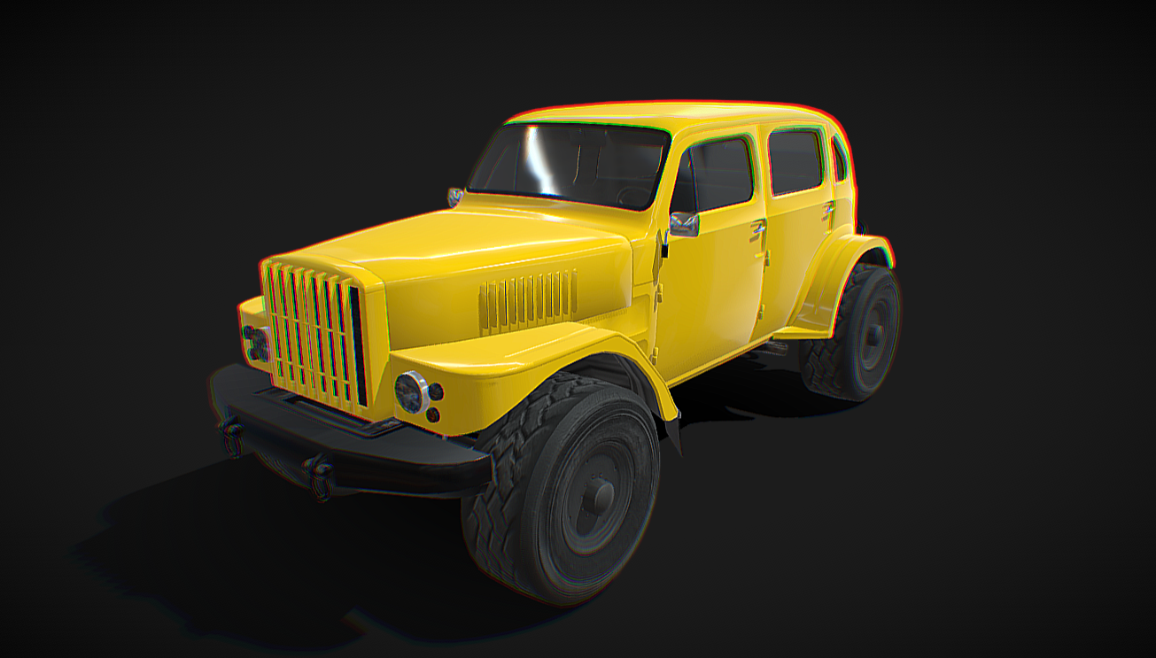 Volvo TP21 - Low poly model