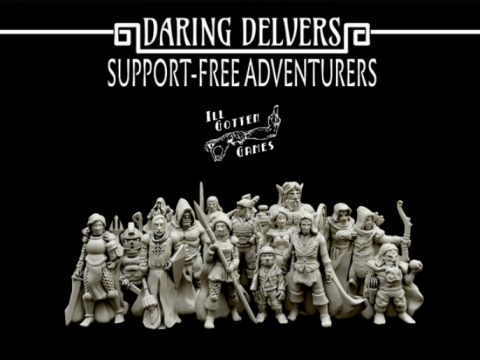Daring Delvers: Support Free Adventurers