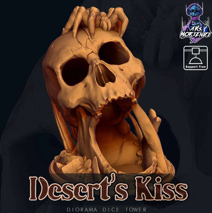 Desert's Kiss - Diorama Dice Tower
