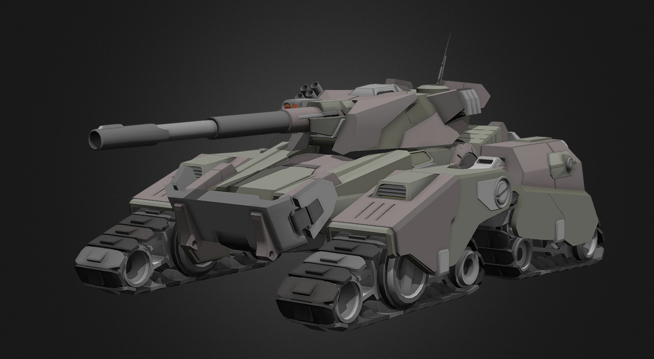 "Cobra" Futuristic tank concept