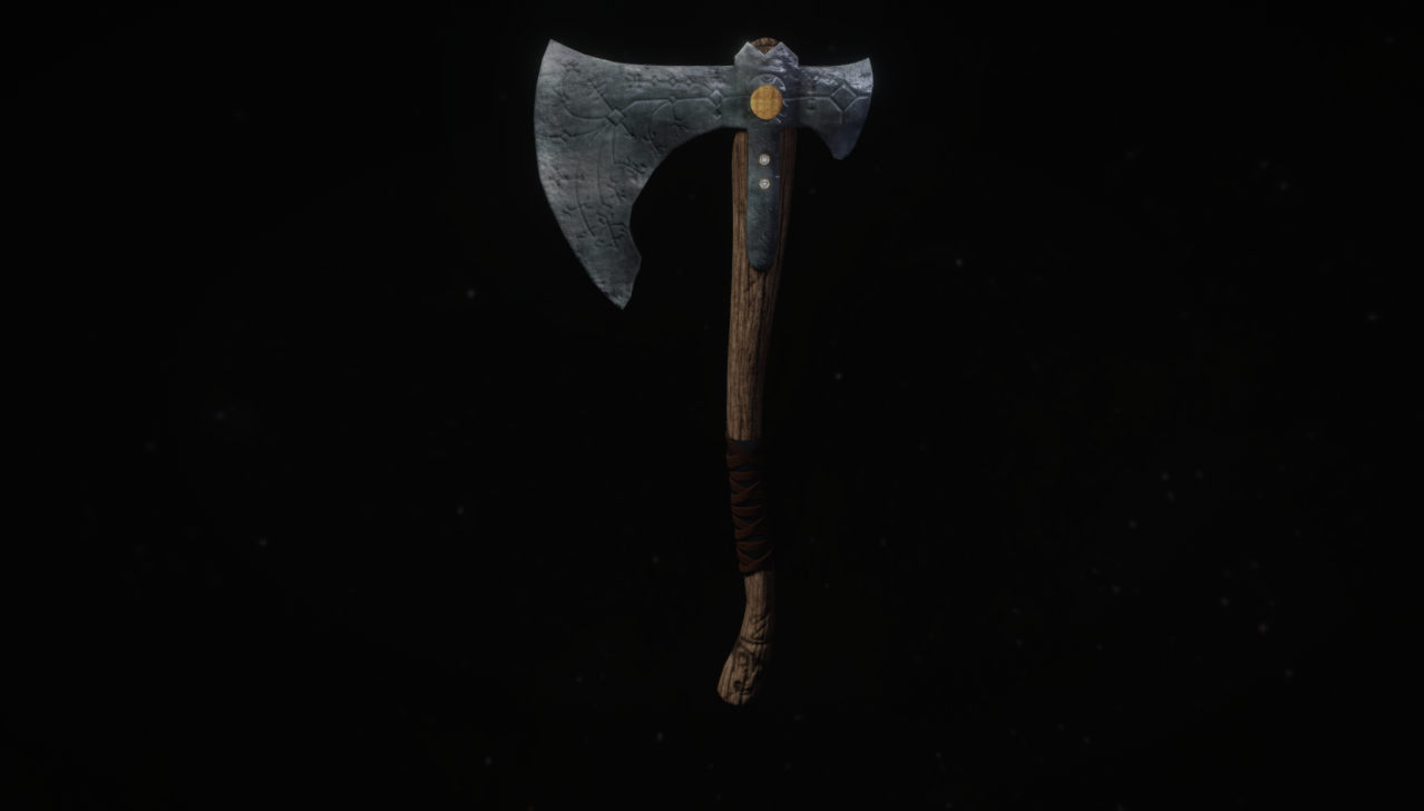 "Leviathan" axe from the game God of war