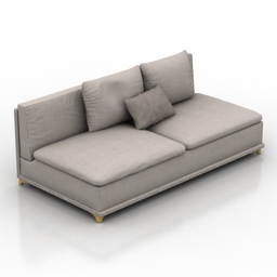 Sofa bed 3d model