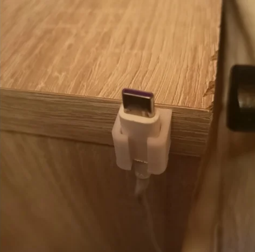 USB-C Cable Holder