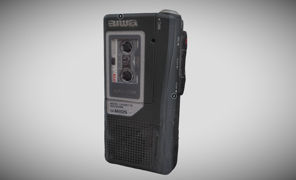 Microcassette (with audio)