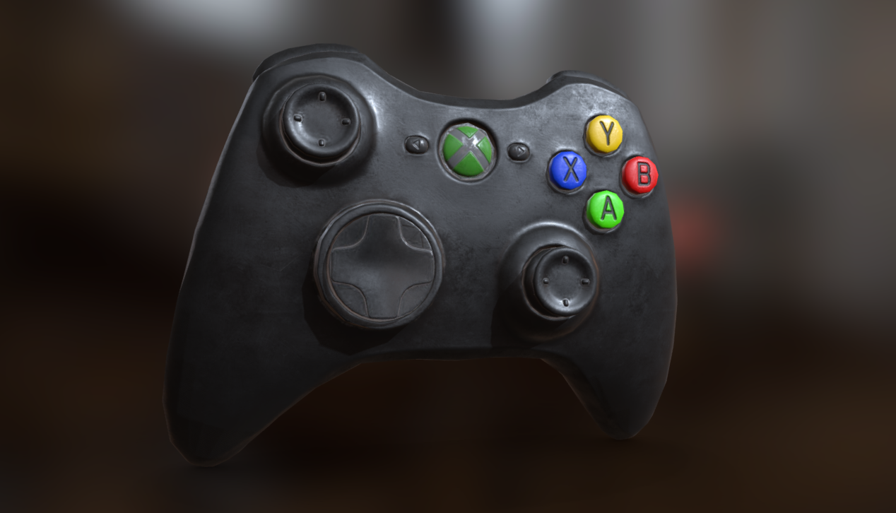Xbox 360 controller (improvised) - Game Asset