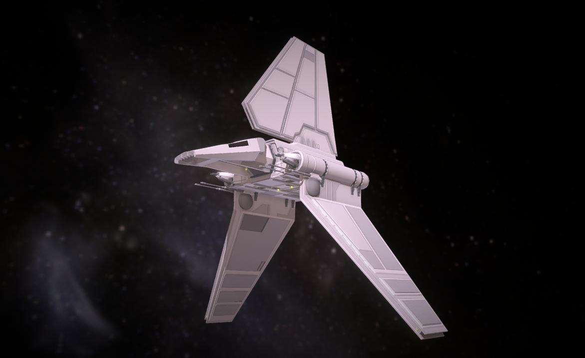 STAR WARS Lambda shuttle T-4a