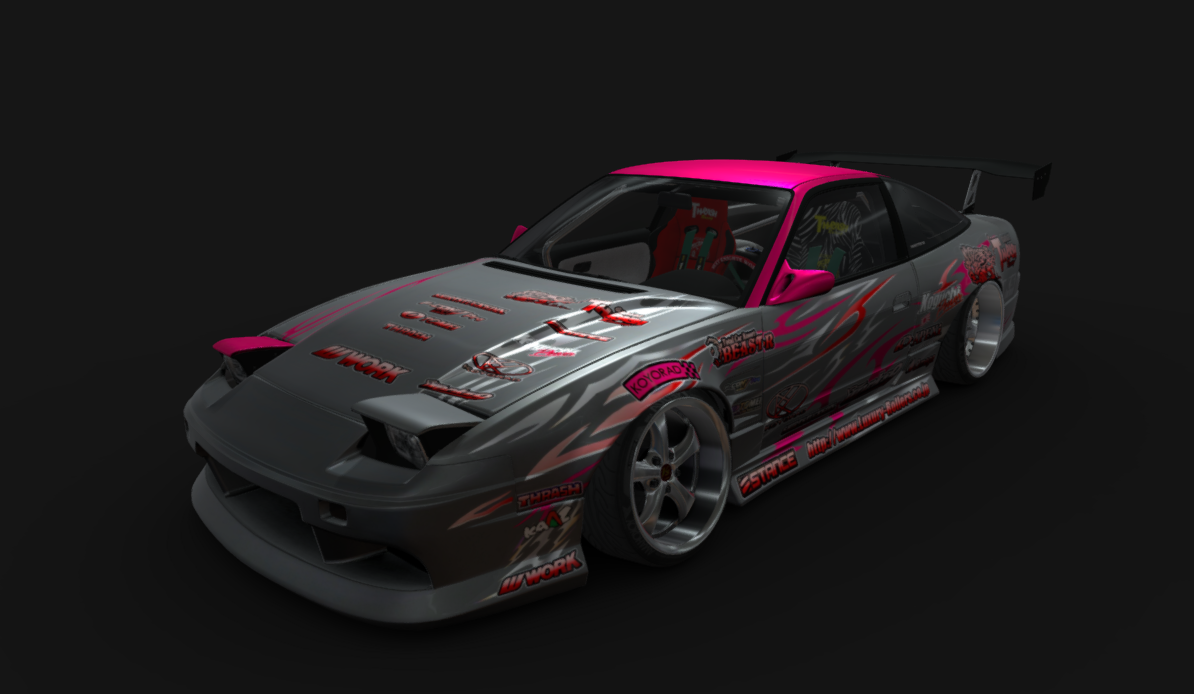 Nissan 180sx - DownloadFree3D.com