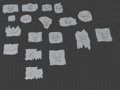 Ork Scrap Bits
