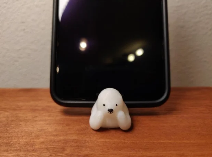 KUMATY : Polar Bear Smartphone Stand 