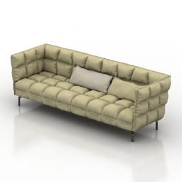 Sofa b&b italia HUSK 3d model