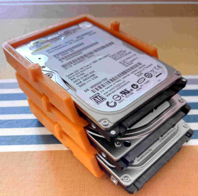 Stackable HDD case