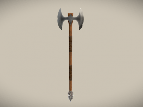 Two Sided Battle Axe
